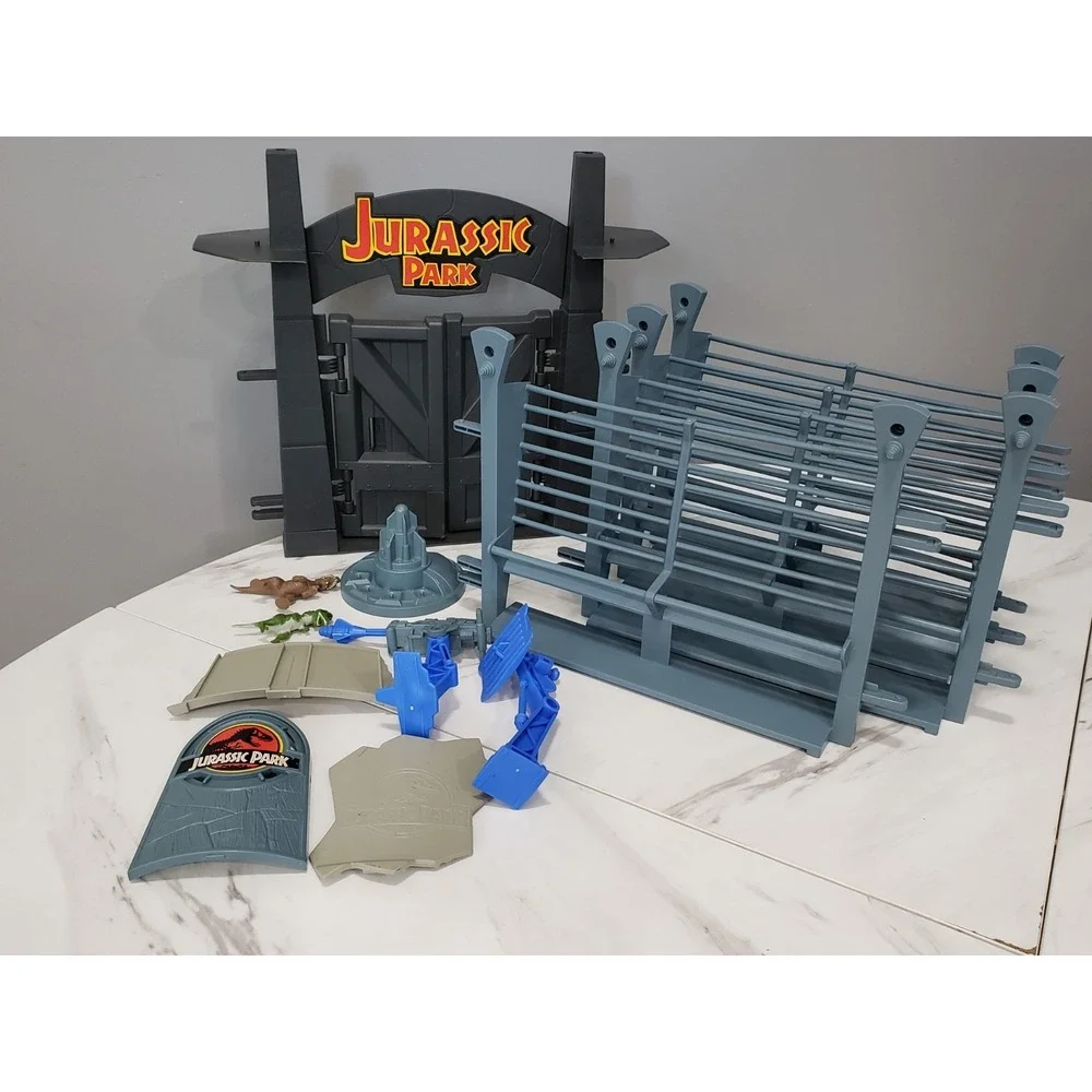 Lot 1993 Jurassic Park Command Compound Dinosaur Playset Replacement Parts